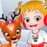 Baby Hazel Reindeer Surprise